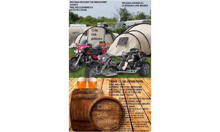 Trike Club Genieters mei 2018